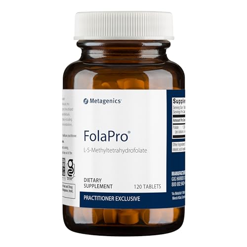 Metagenics FolaPro Advanced Methylated Folate Support- 120 Tablets