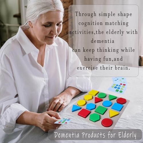 TieGokii Dementia Puzzles & Memory Games for Seniors – Cognitive Activities for Alzheimer’s