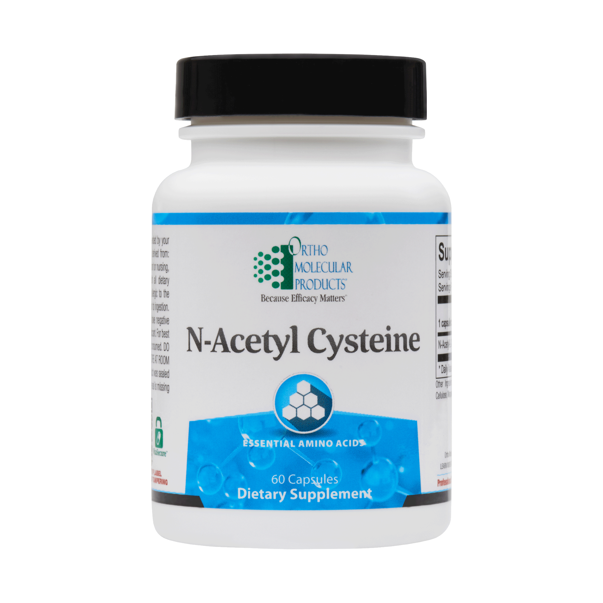 N-Acetyl Cysteine 60 Caps Ortho Molecular-Deals