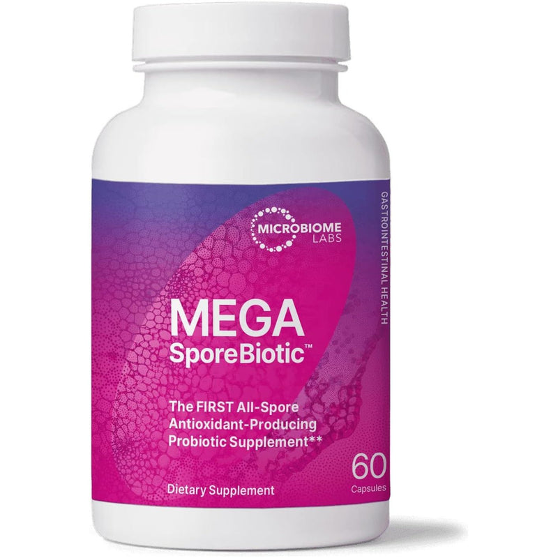 Microbiome Labs MegaSporeBiotic (60 Capsules) - Probiotic