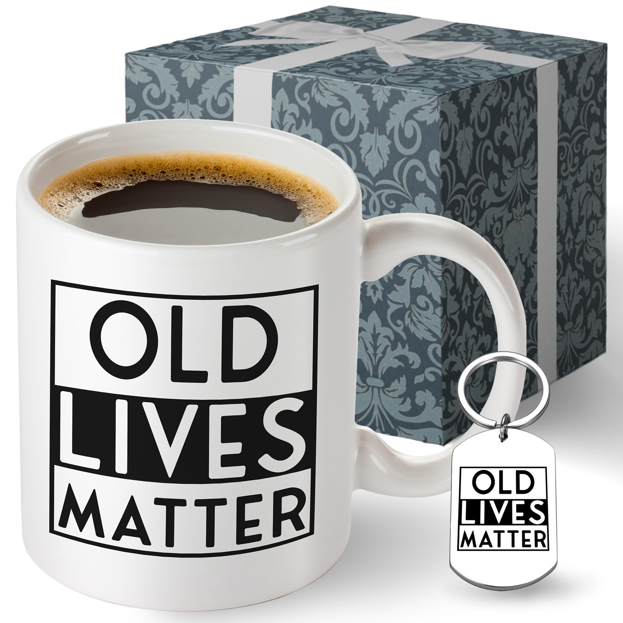 Old Lives Matter Mug – 11oz Coffee Mug for Elderly