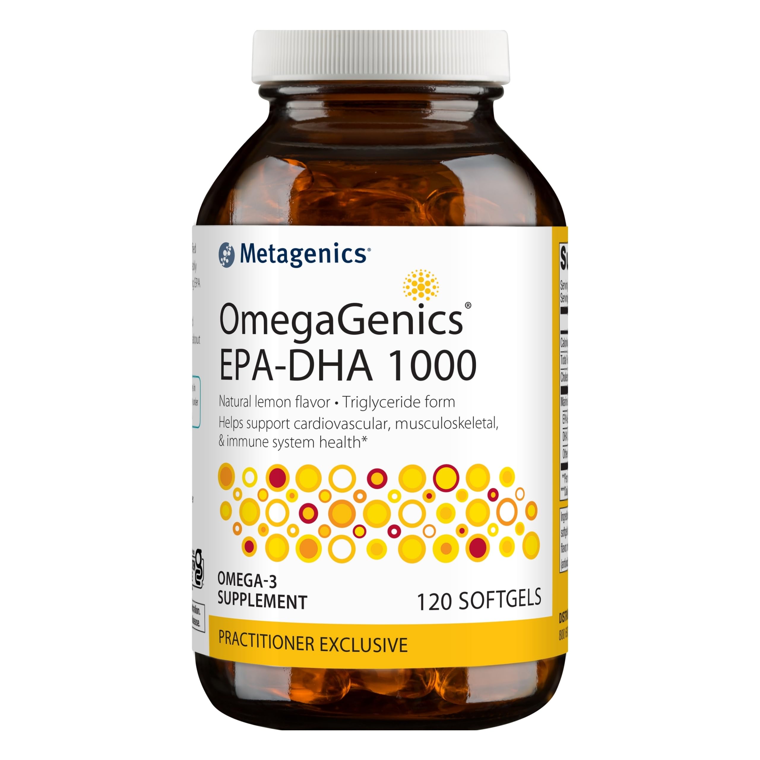 Metagenics OmegaGenics EPA-DHA 1000 Heart & Immune Health - 120 Softgels
