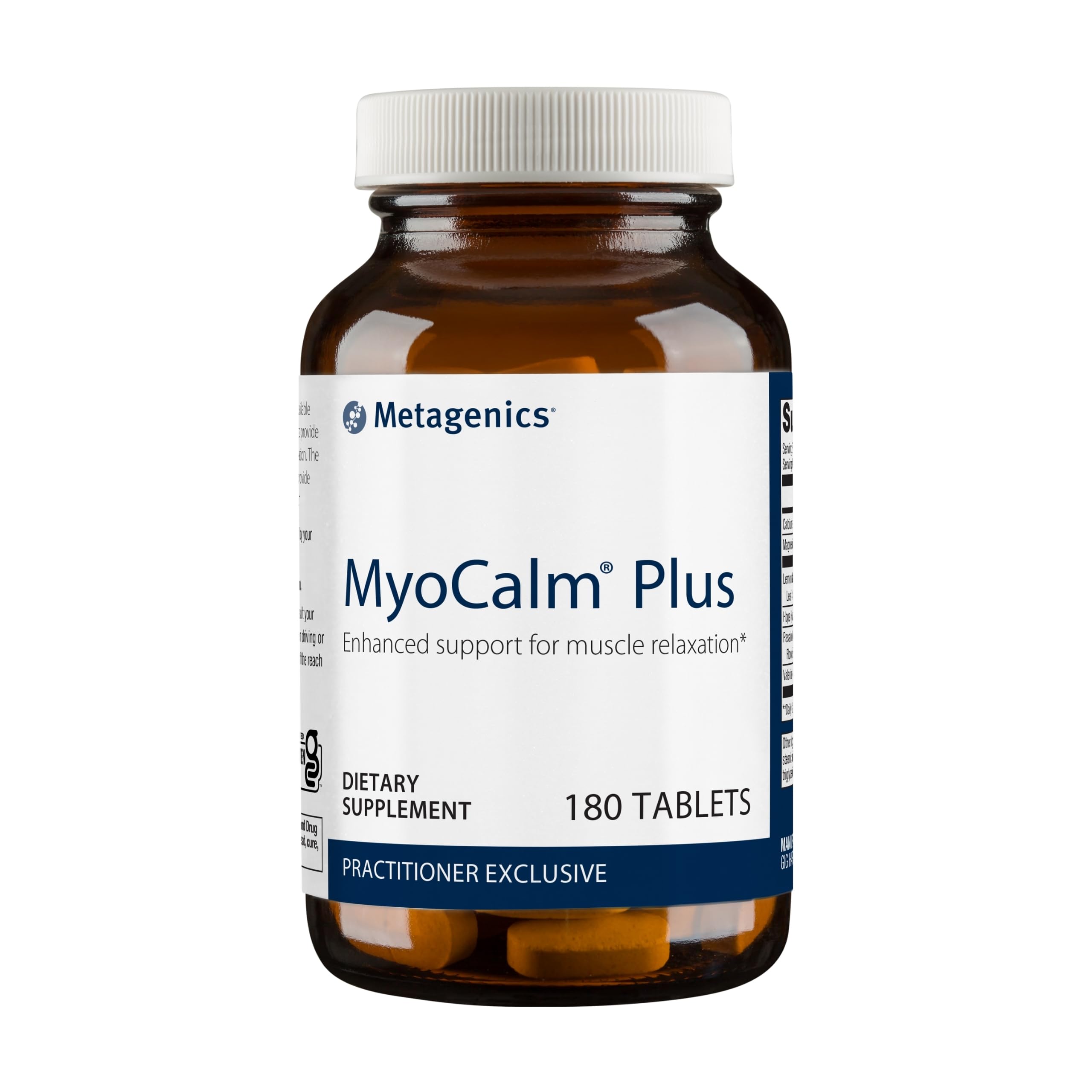 Metagenics MyoCalm Plus Relaxation Blend - 180 Tablets