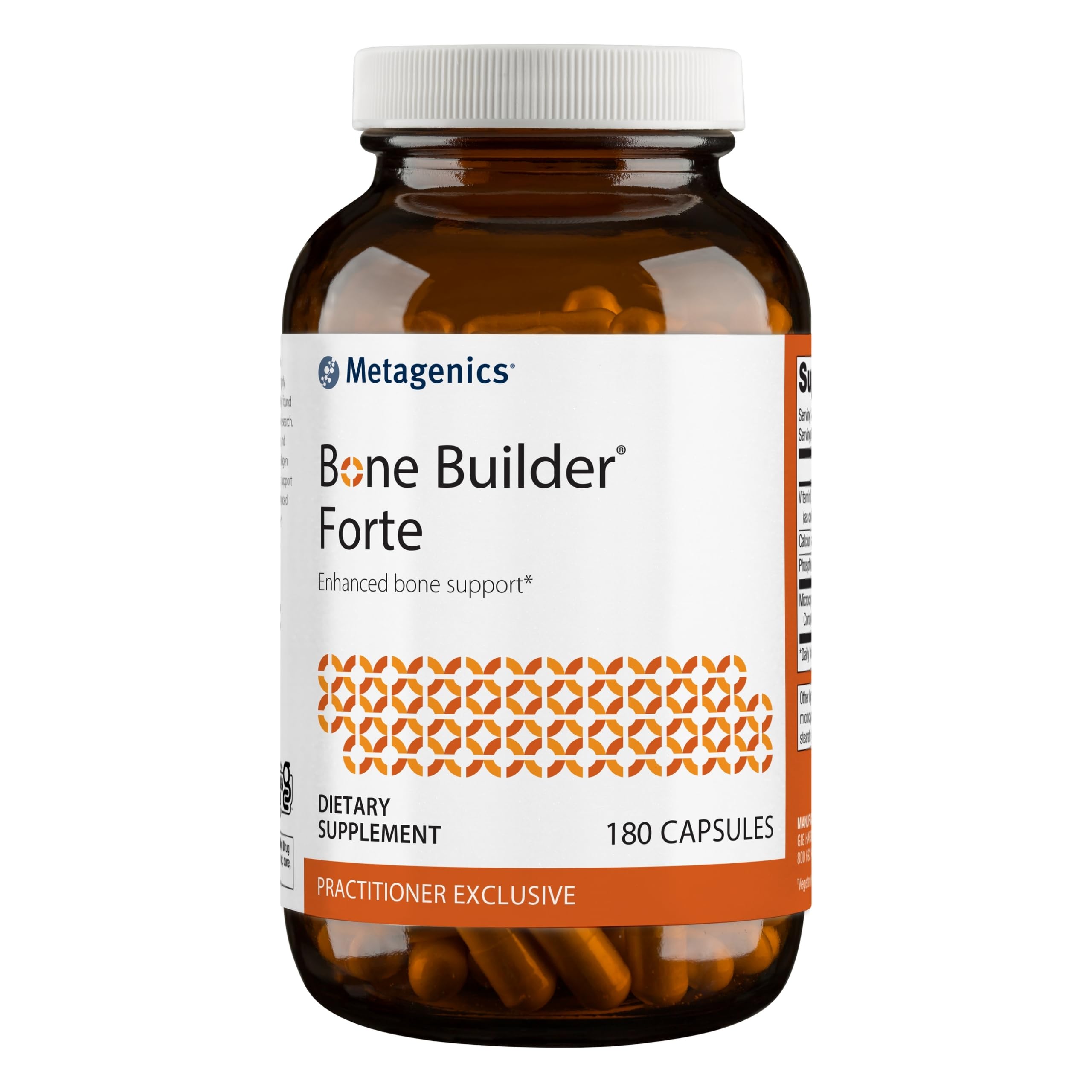 Metagenics Bone Builder Forte Health Supplements - 180 Capsules