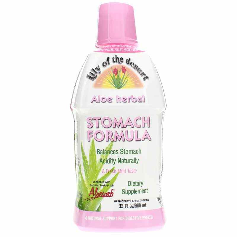 Lily Of The Desert Aloe Herbal Stomach Formula 32 Oz