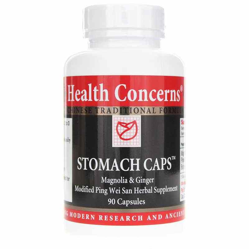 Health Concerns Stomach Caps Magnolia & Ginger 90 Capsules