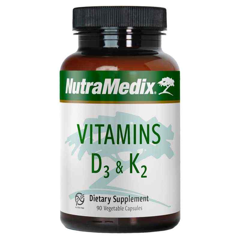 Vitamins D3 & K2 90 Capsules