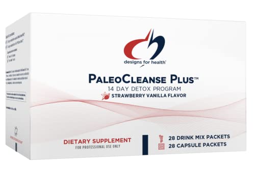 Pure PaleoCleanse Plus 14 Day Detox - (28 Drink Mixes + 28 Capsule Packs)