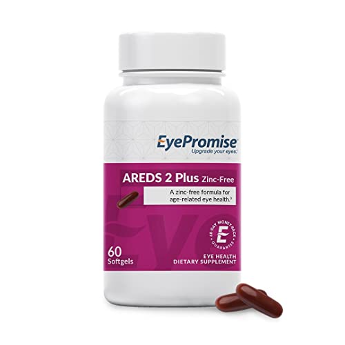 EyePromise Areds 2 Plus with No Zinc - 60 Softgel Capsules