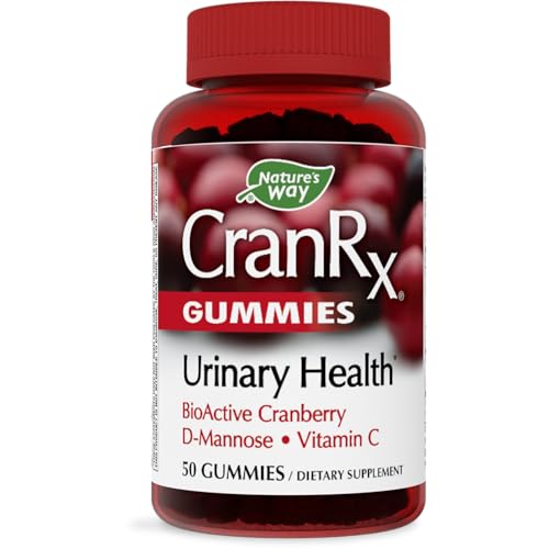 Nature's Way CranRx Cranberry Gummies, Urinary Health*, 50 Count