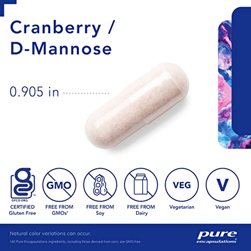 Pure Encapsulations Cranberry/D-Mannose Urinary Tract Health Support (90 Capsules)