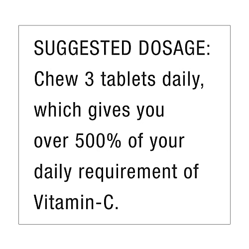 Dr. Schulze’s Super-C Plus Vitamin C Complex Clinical Herbal Formula 60 Chewable Tablets (1000 mg)