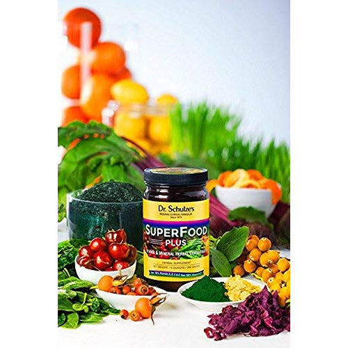 Dr. Schulze’s SuperFood Plus Vitamin & Mineral Herbal Concentrate 390 Tabs
