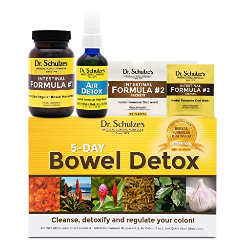 Dr. Schulze’s 5-Day Bowel Detox Herbal Colon Cleanse Packets