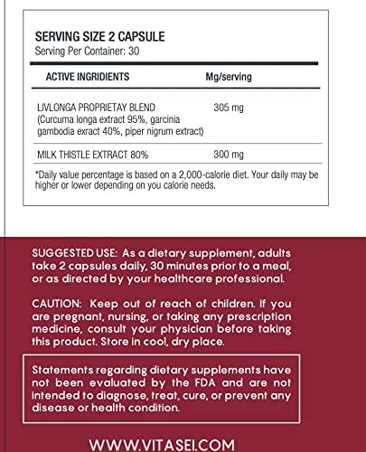 Liver Cleanse Detox & Repair, W/Milk Thistle Extract, 60 Capsules