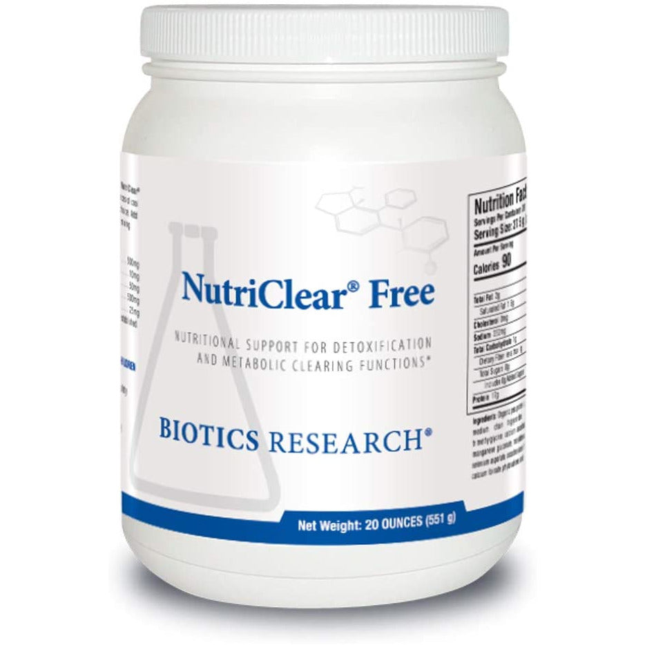 Nutriclear Free 20 Ounces - Biotics Research