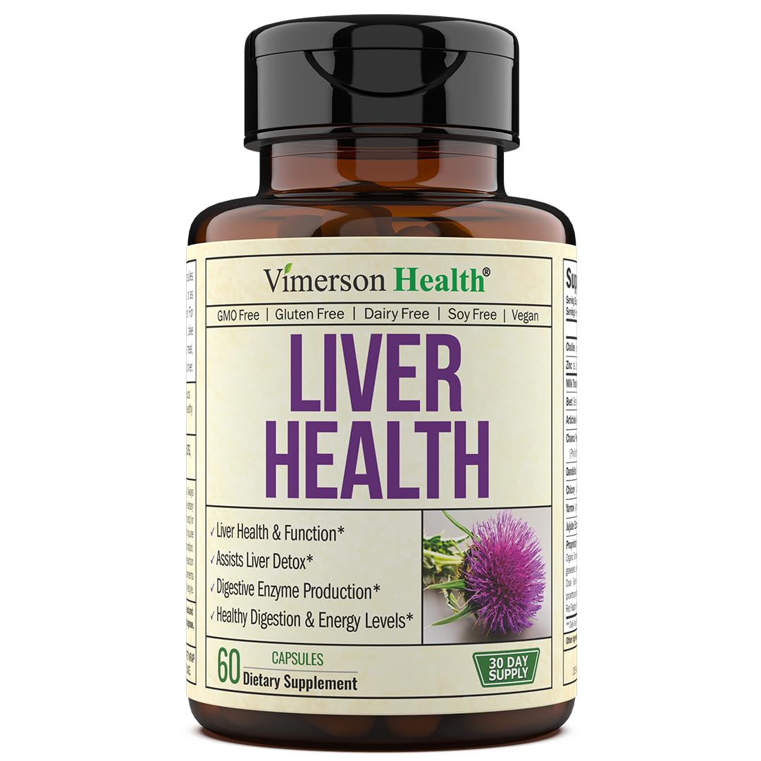 Liver Cleanse Detox & Repair Artichoke Extract Formula - 60 Pills