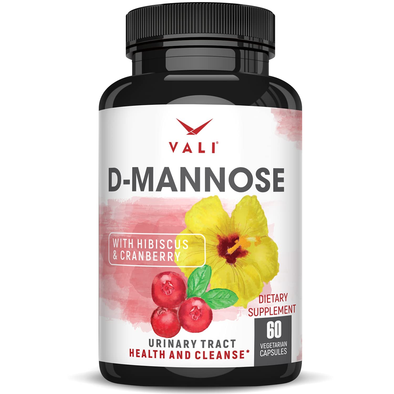 VALI D-Mannose 1000mg Urinary Tract Health Formula - 60 Veggie Capsules