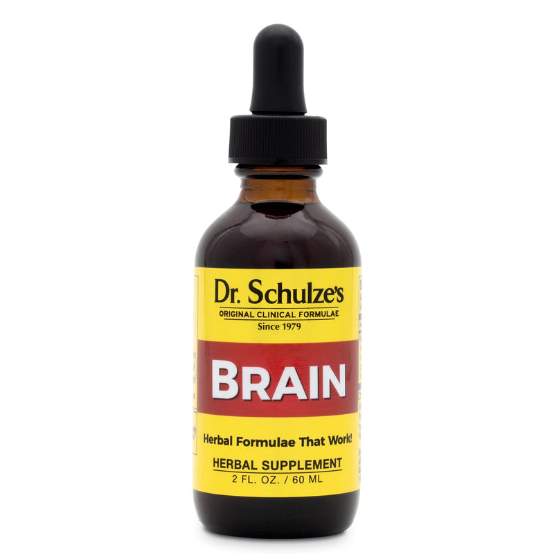 Brain Formula 2 oz - Vegan and Wild-Harvested Stimulates Circulation and and Improved Mental Focus