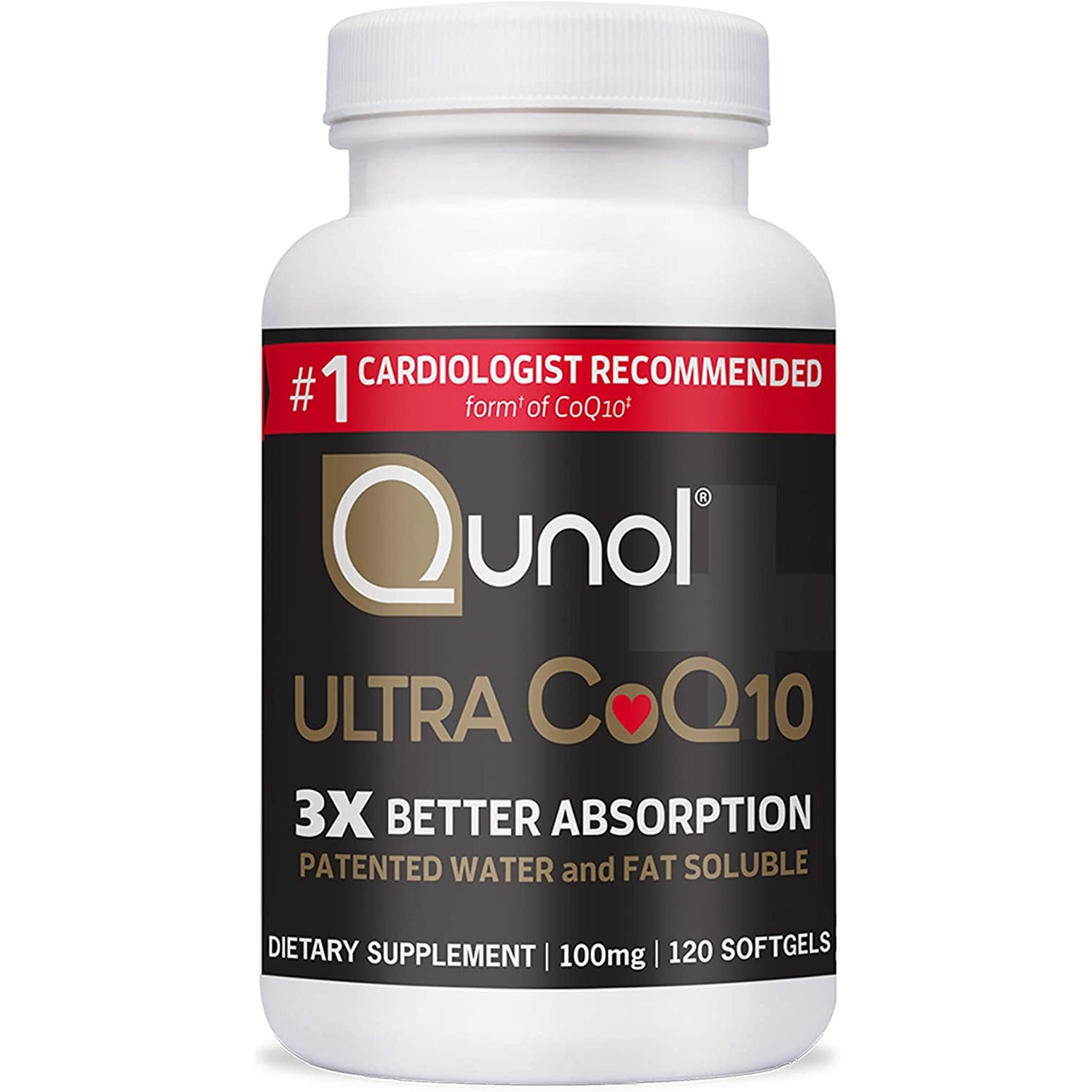 Qunol Ultra CoQ10 100 mg 30 Softgels