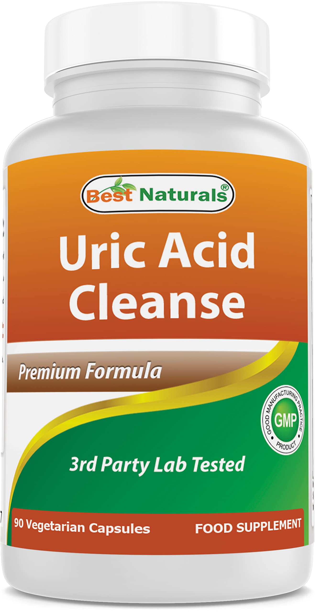 Best Naturals Uric Acid Cleanse Vitamins for Men and Women - 90 Veggie Capsules