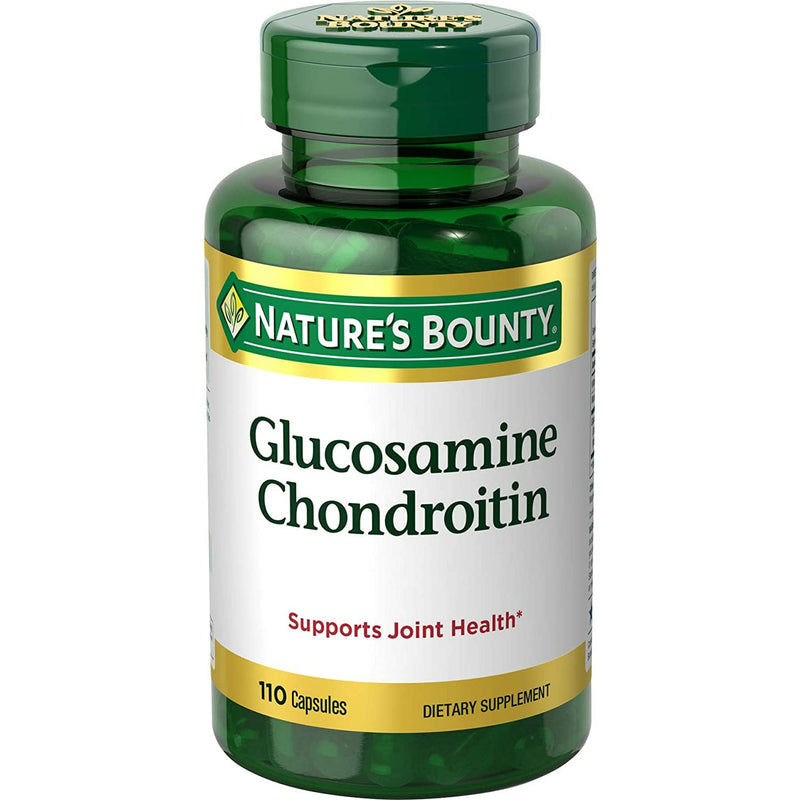 Nature's Bounty Glucosamine Chondroitin, Dietary Supplement, Support Joint Health, 110 Count