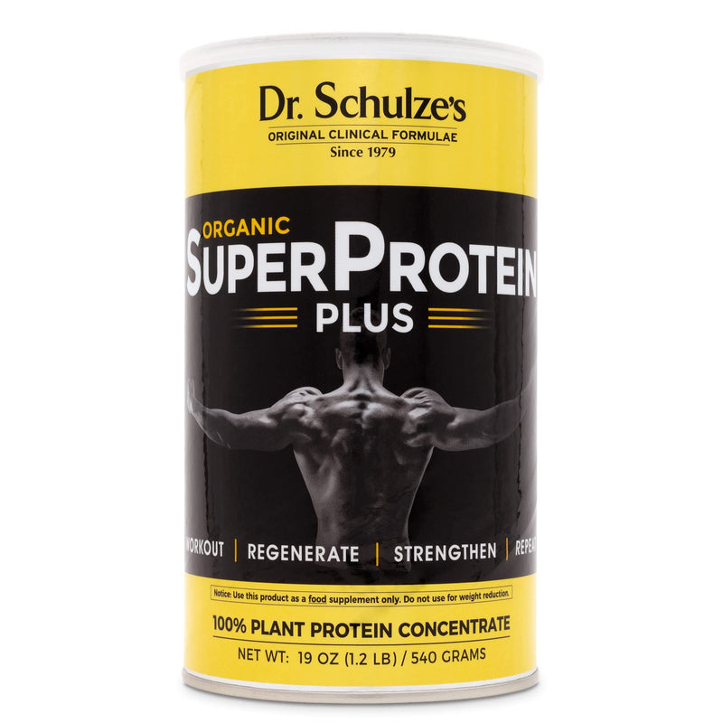 Dr. Schulze’s SuperProtein Plus 100% Plant Protein Concentrate 19 Oz