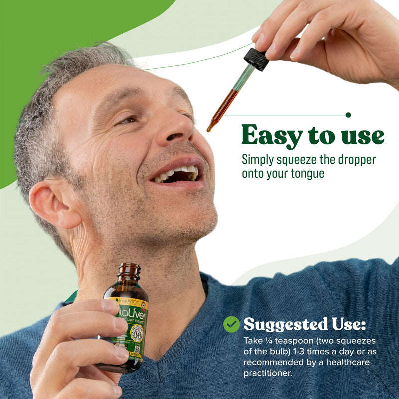 VitaLiver Liquid Liver Health Supplement for Cleanse & Detox Support