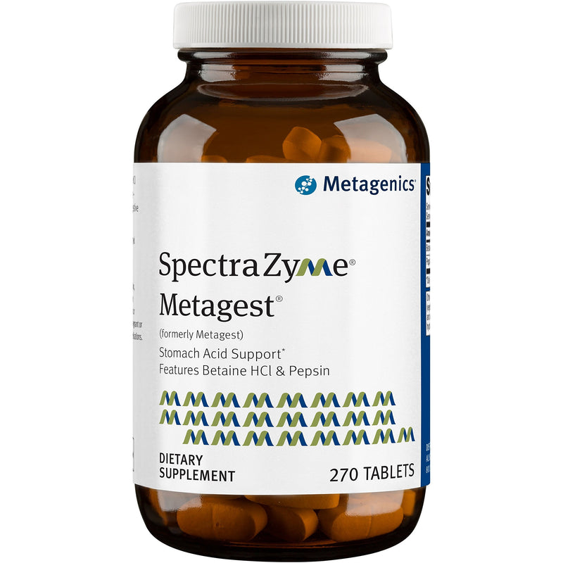 SpectraZyme Metagest - Help Stomach Acid Tablets - 270 Count