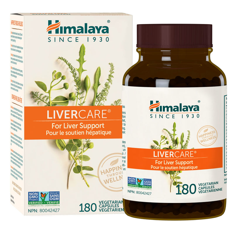 Himalaya LiverCare Liver Cleanse & Detox - 375mg, 180 Capsules, 90 Days