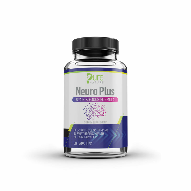 Pure Nature Neuro Plus Brain & Focus Formula (Pack of 2)