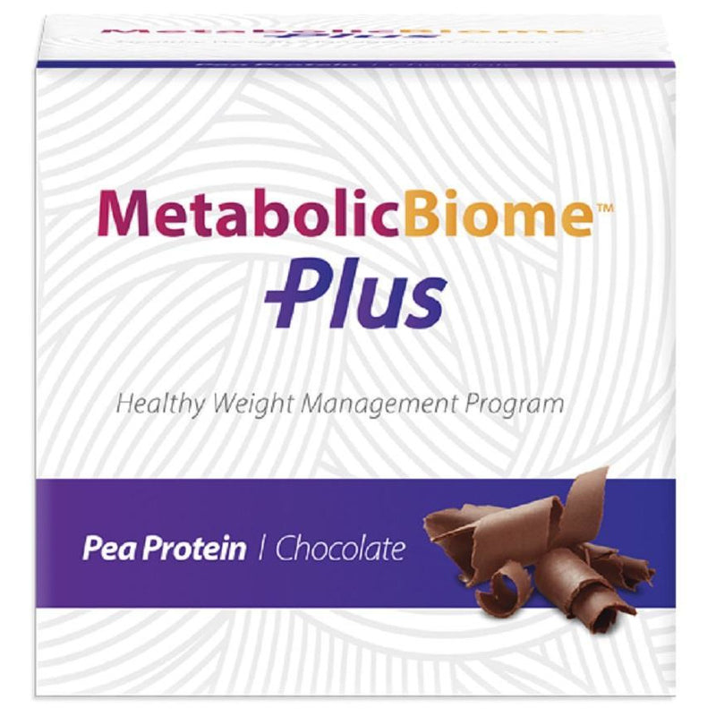 MetabolicBiome Plus - Pea Protein Chocolate 16 Packets - Biotics Research