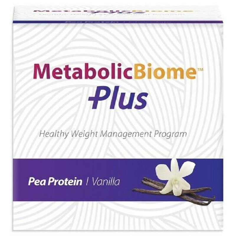 MetabolicBiome Plus - Pea Protein Vanilla 16 Packets - Biotics Research