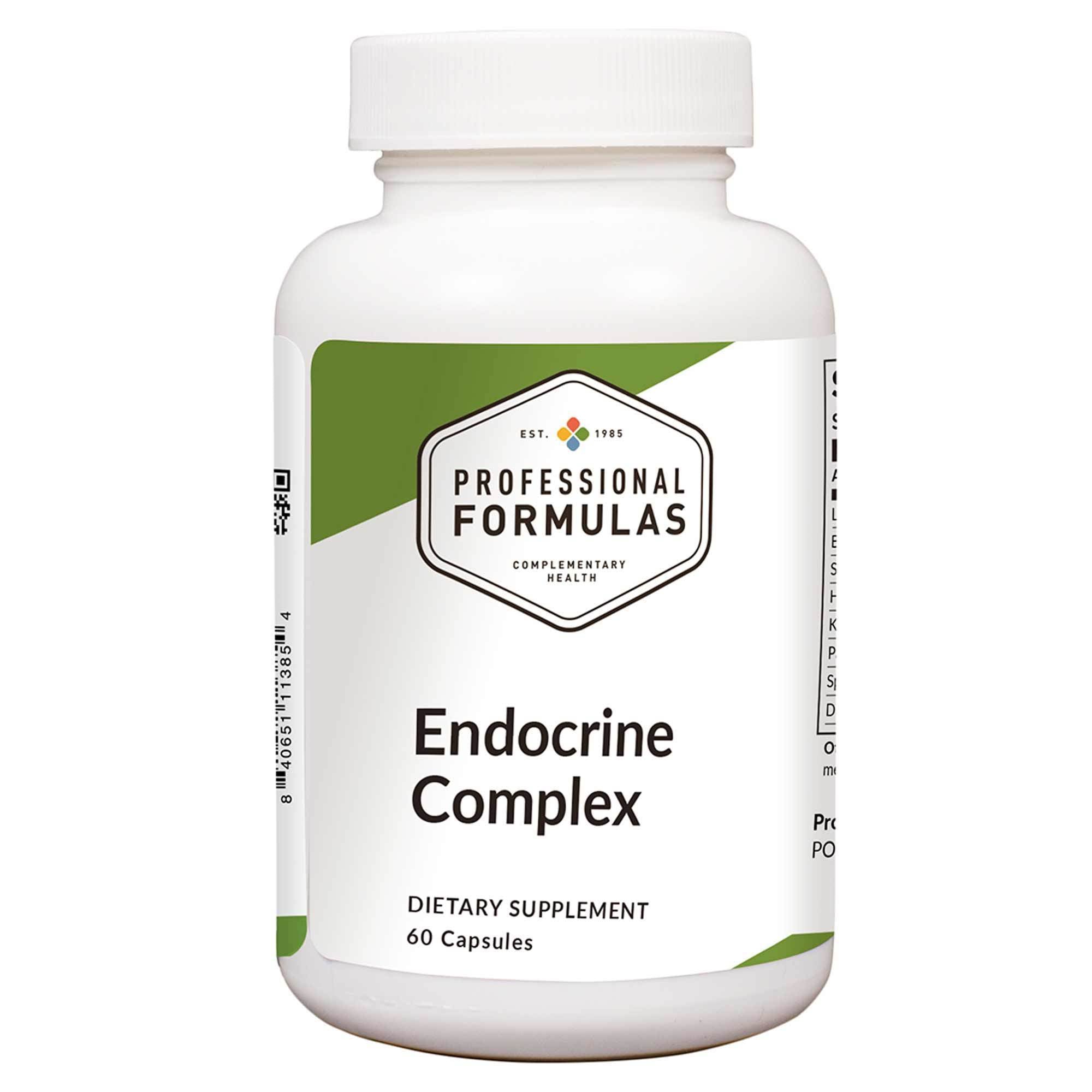 Professional Formulas Endocrine Complex 60 Capsules - 2 Pack