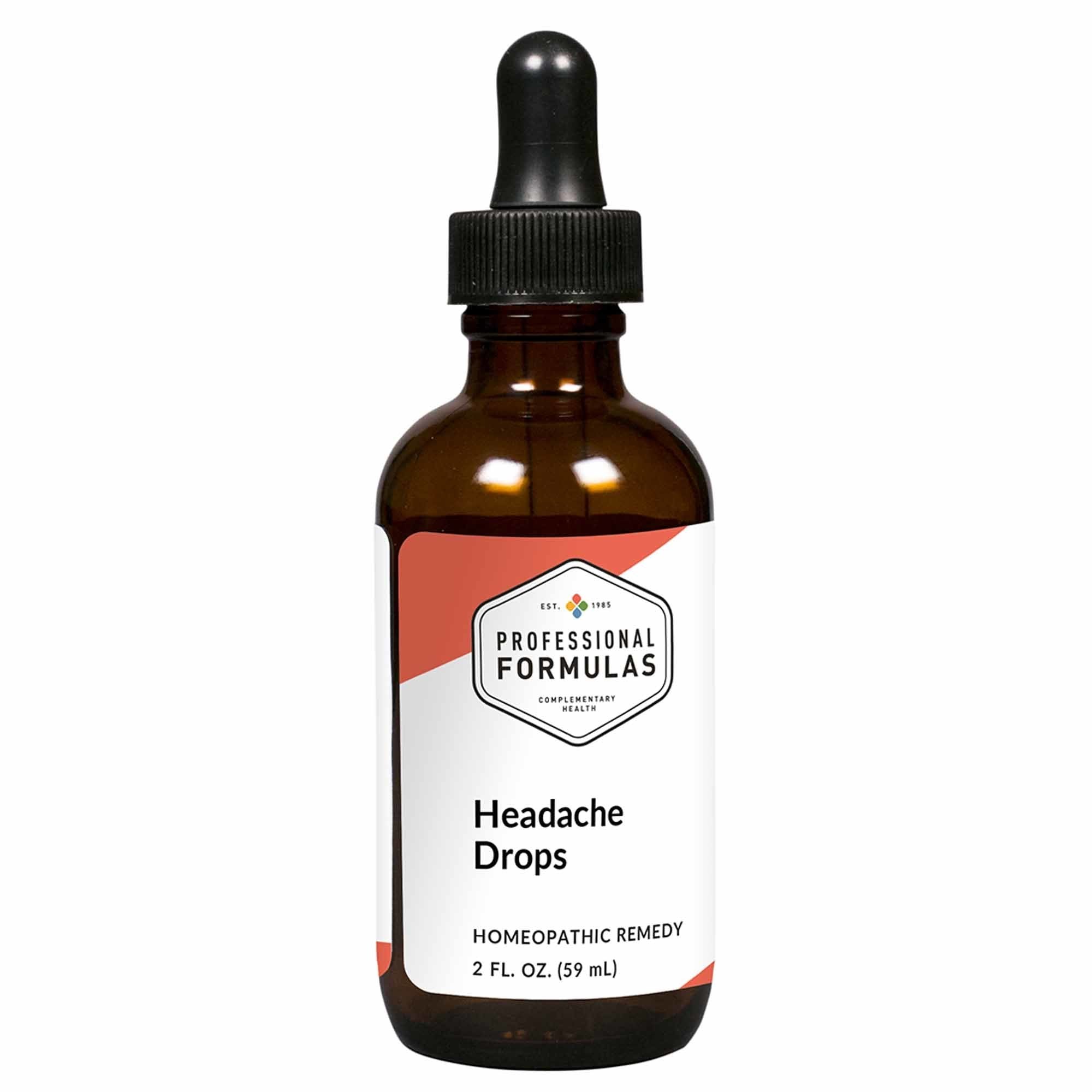 Professional Formulas Headache Drops 2 ounces - 2 Pack