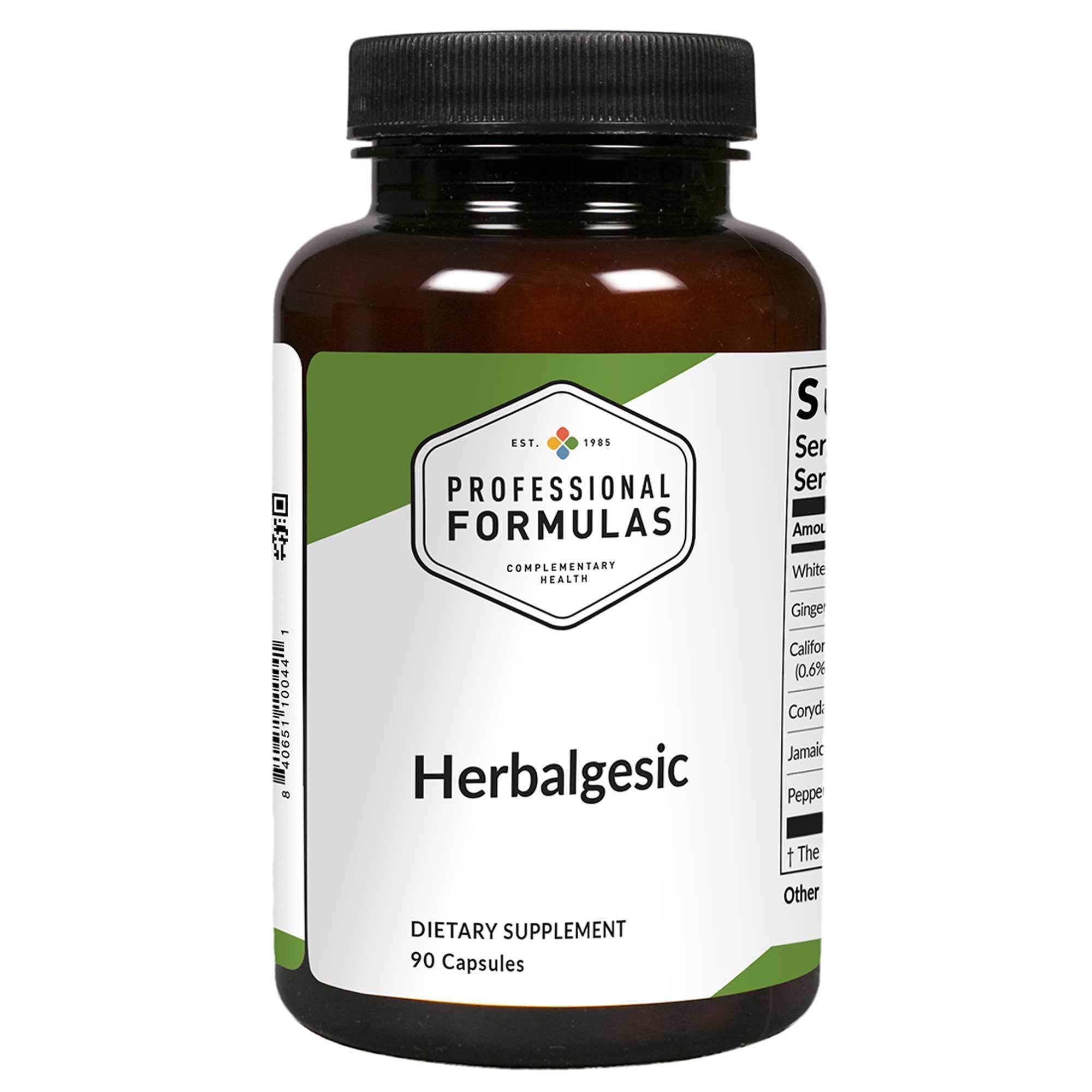 Professional Formulas Herbalgesic 90 Capsules - 2 Pack