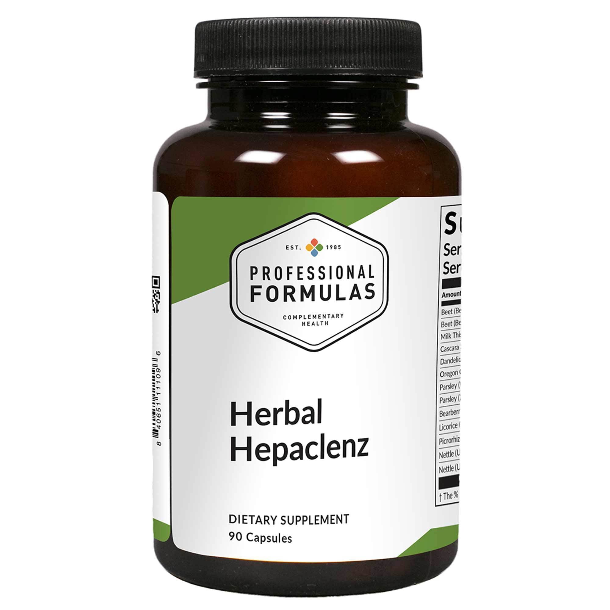 Professional Formulas Herbal Hepaclenz 90 Capsules - 2 Pack