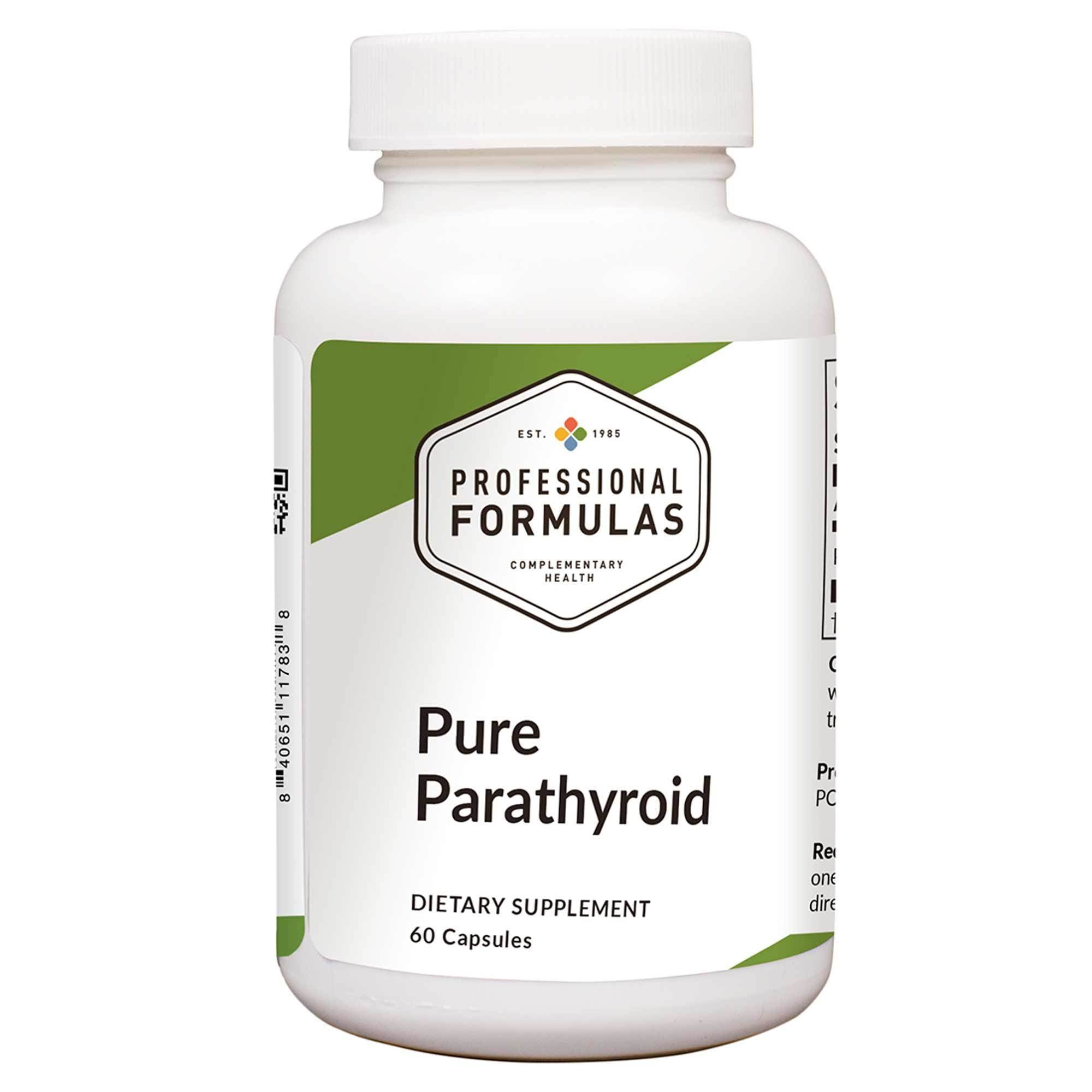 Professional Formulas Pure Parathyroid 60 Capsules