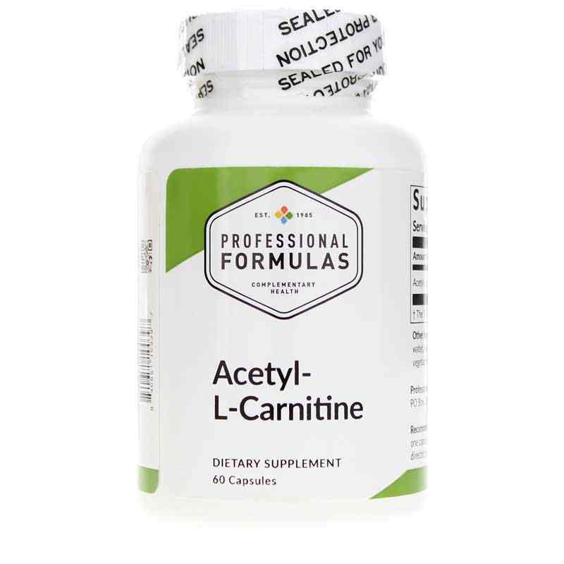 Professional Formulas Acetyl L-Carnitine Capsules 60 Capsules