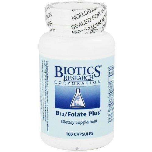 B12/Folate Plus 100 Count - Biotics Research