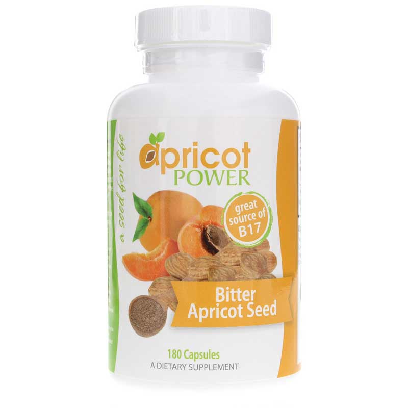 Bitter Apricot Seed 180 Capsules - 2 Pack