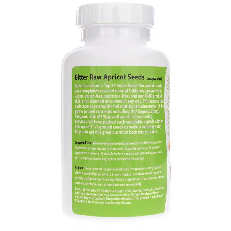 Bitter Apricot Seed 180 Capsules