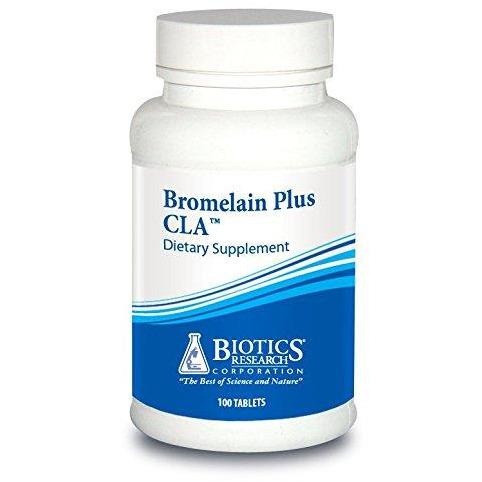 Bromelain Plus CLA 100 Tablets - Biotics Research