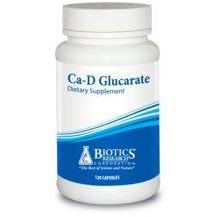 Ca D-Glucarate 120 Count by Biotics Research