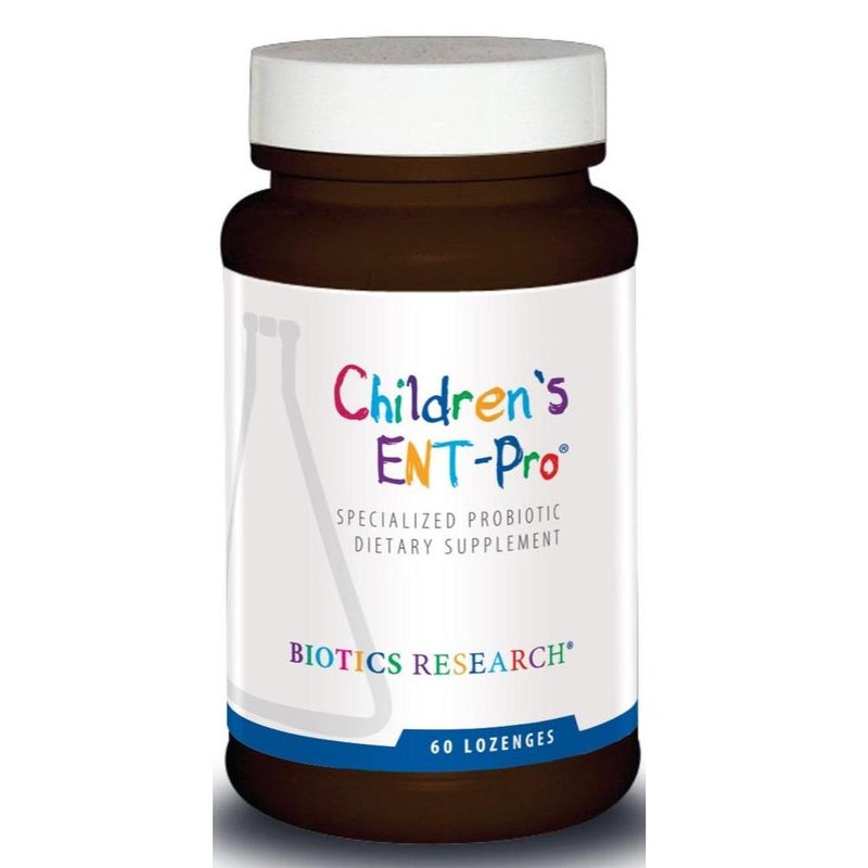 Children’s ENT-Pro™ | 60 Lozenges - Biotics Research