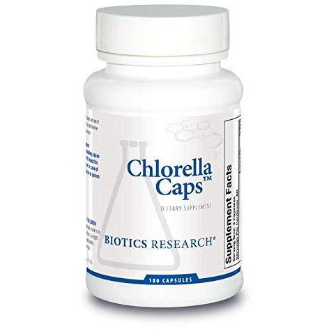 Chlorella Capsules 180 Capsules - Biotics Research