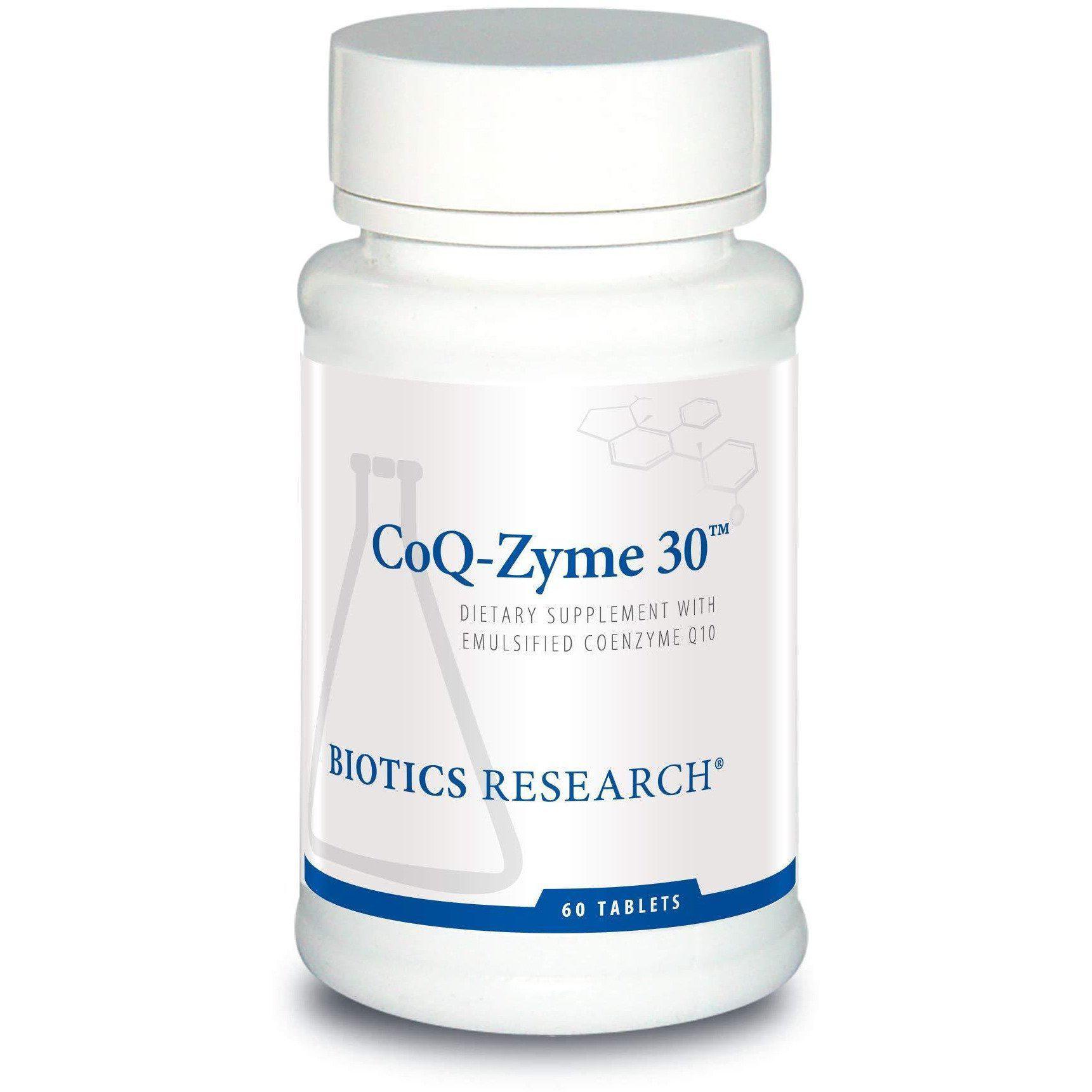 Coq-Zyme 30 60 Tablets by Biotics Research