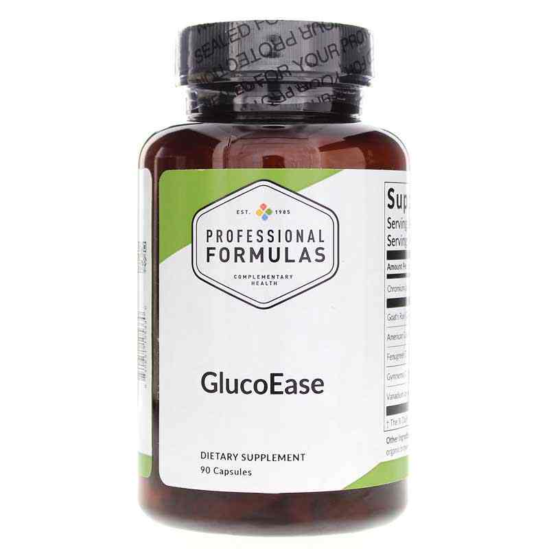 Professional Formulas GlucoEase Blood Sugar Support Capsules 45 Capsules