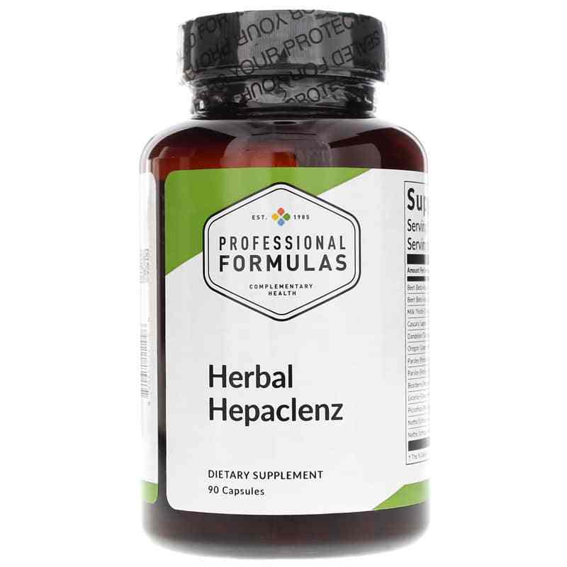 Professional Formulas Herbal Hepaclenz Capsules 90 Capsules