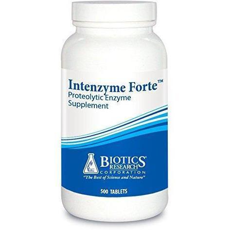 Intenzyme Forte 500 Tablets by Biotics Research